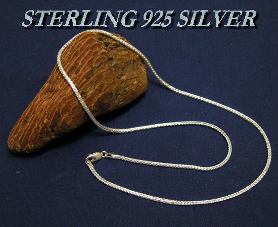 STERLING 925 SILVER CHAIN F200-50 tHbNXeC