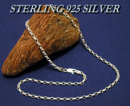 STERLING 925 SILVER CHAIN RLO100-40 I[o[