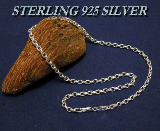 STERLING 925 SILVER CHAIN RLO140-45 I[o[