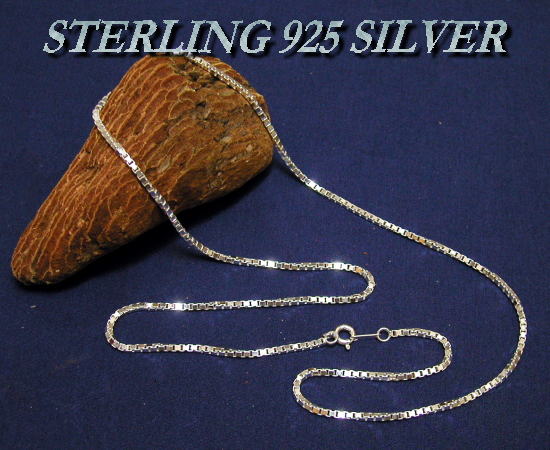 STERLING 925 SILVER CHAIN V200-60 xl`A