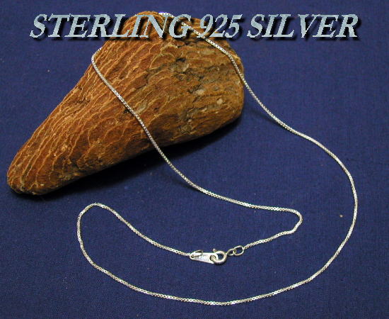 STERLING 925 SILVER CHAIN V90-45 xl`A