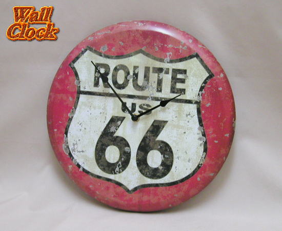 Wall Clock ROUTE66 ǎv